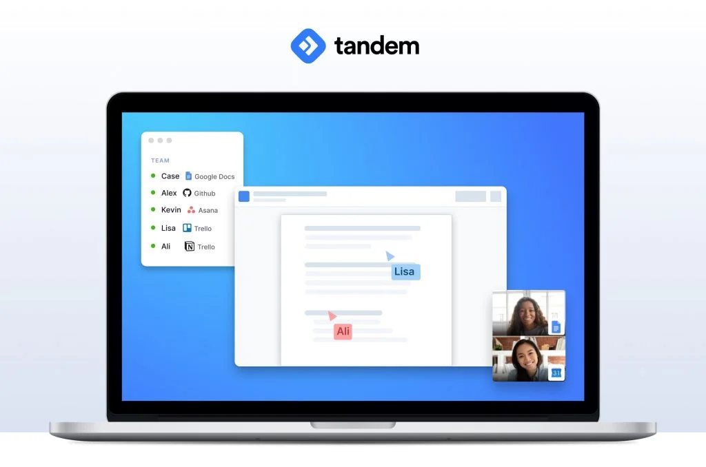 Tandem collaboration tool ad