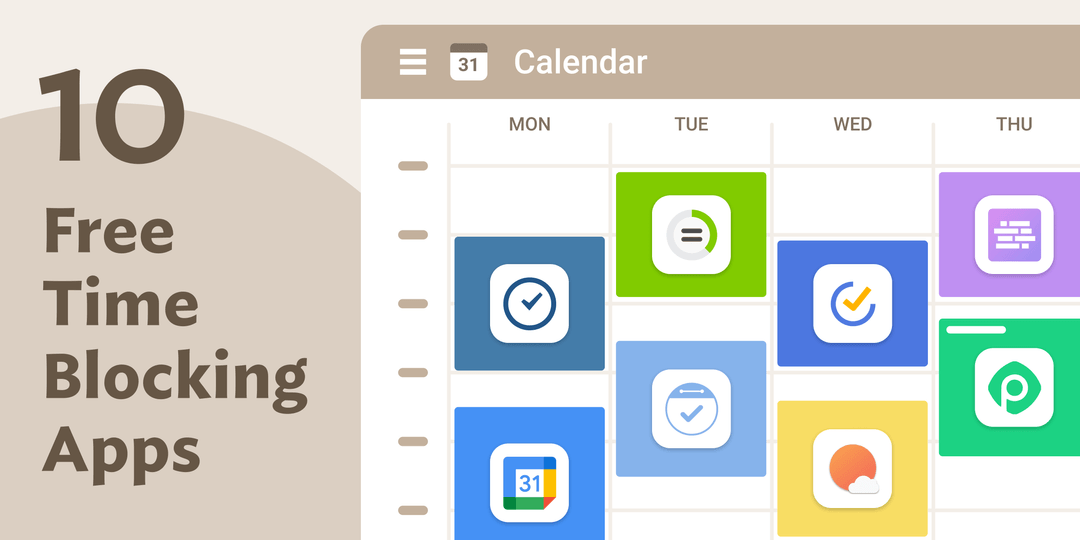 The Top 10 Free Time Blocking Apps Compared Clockwise