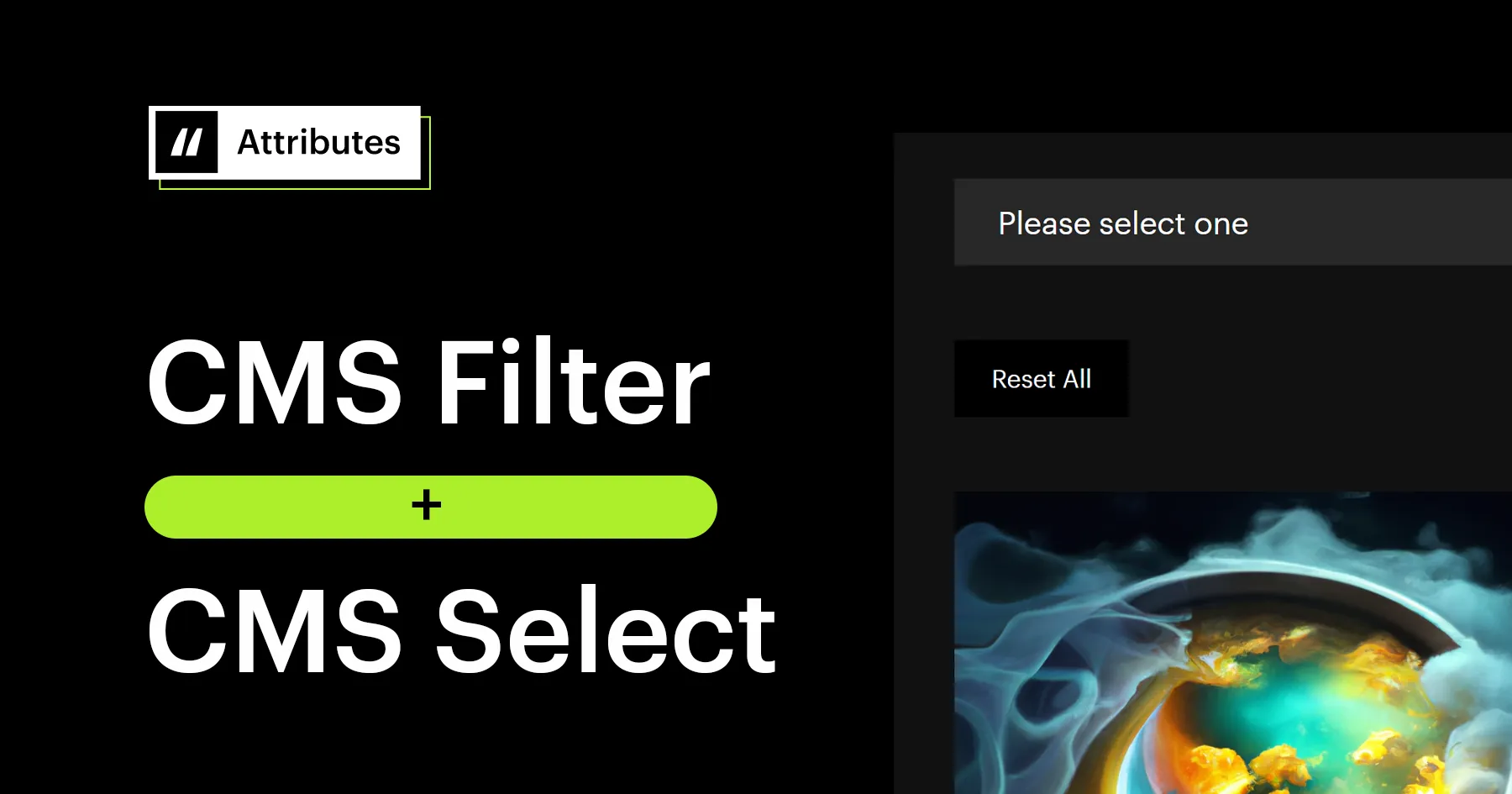 CMS Filter + CMS Select Attributes