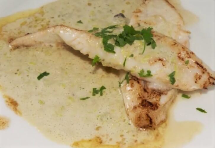 John dory with leek and oyster sauce recipe NZ Fishing World