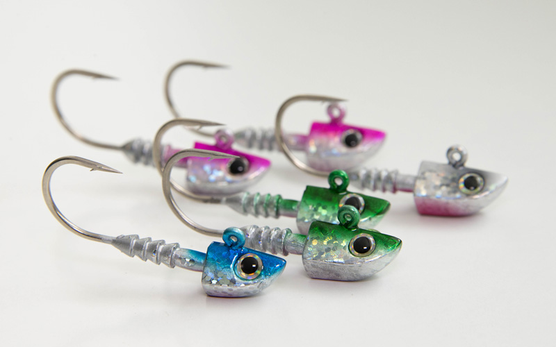 Soft bait jig head shootout NZ Fishing World