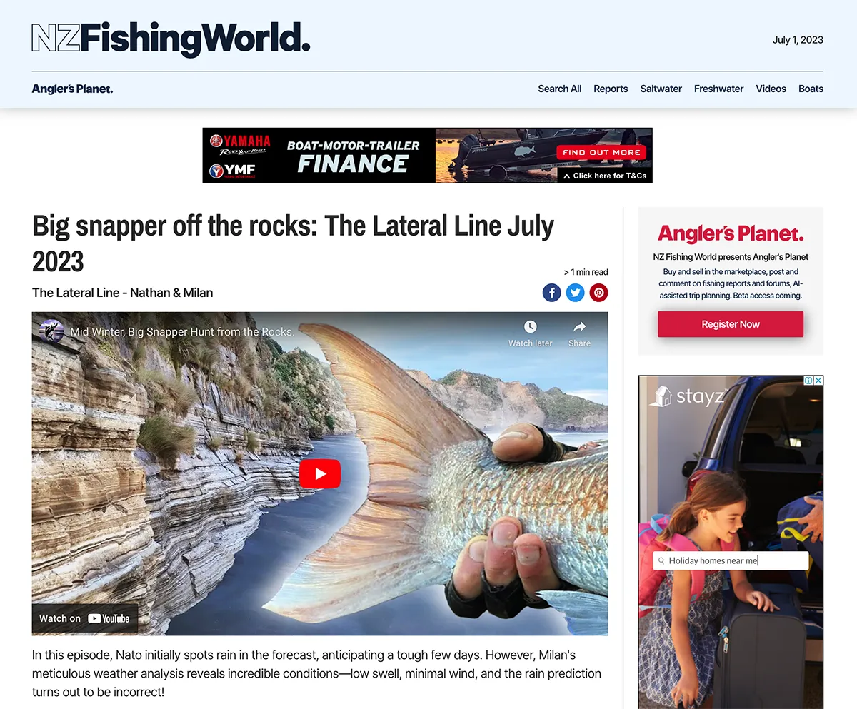 NZ Fishing World Media Kit