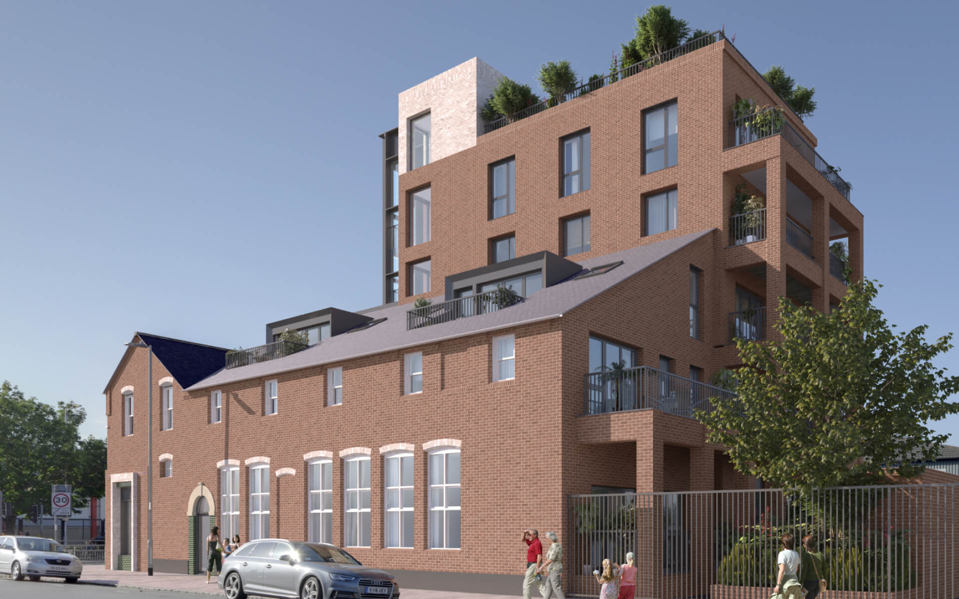 Reading Caversham Road S2 Estates Projects