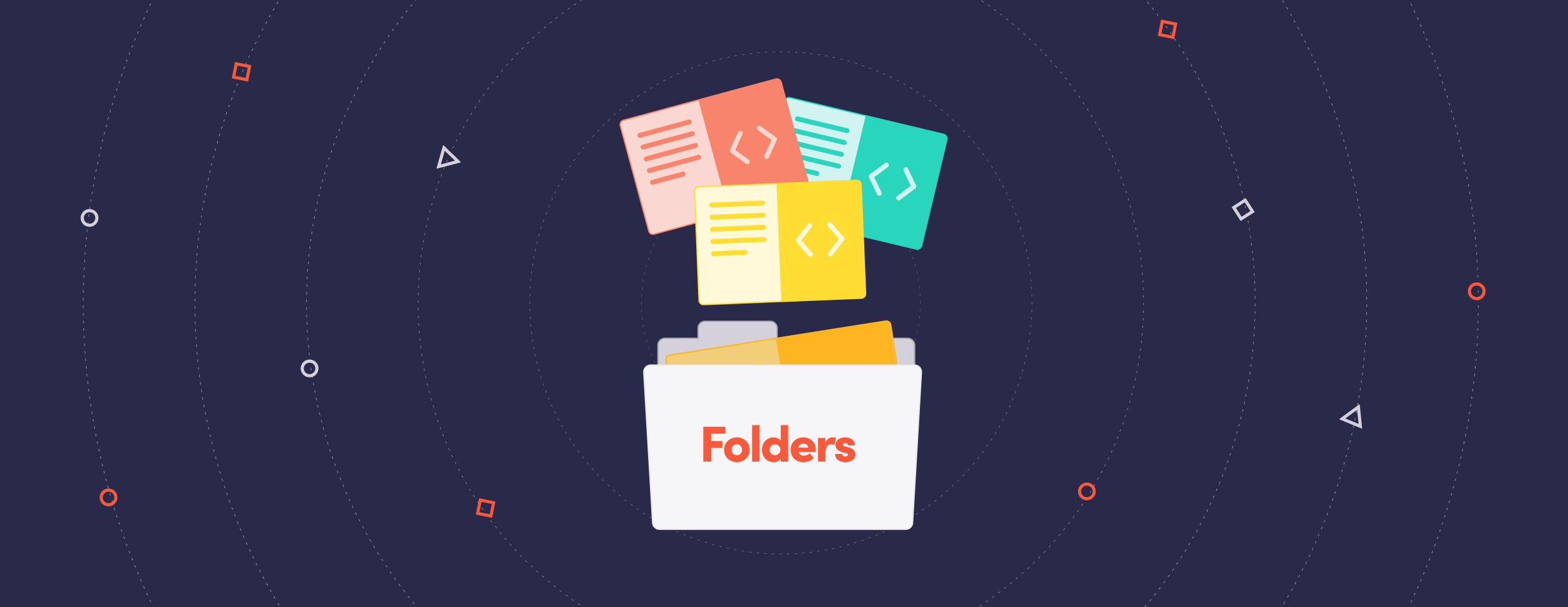 Organise your unlimited tests with folders