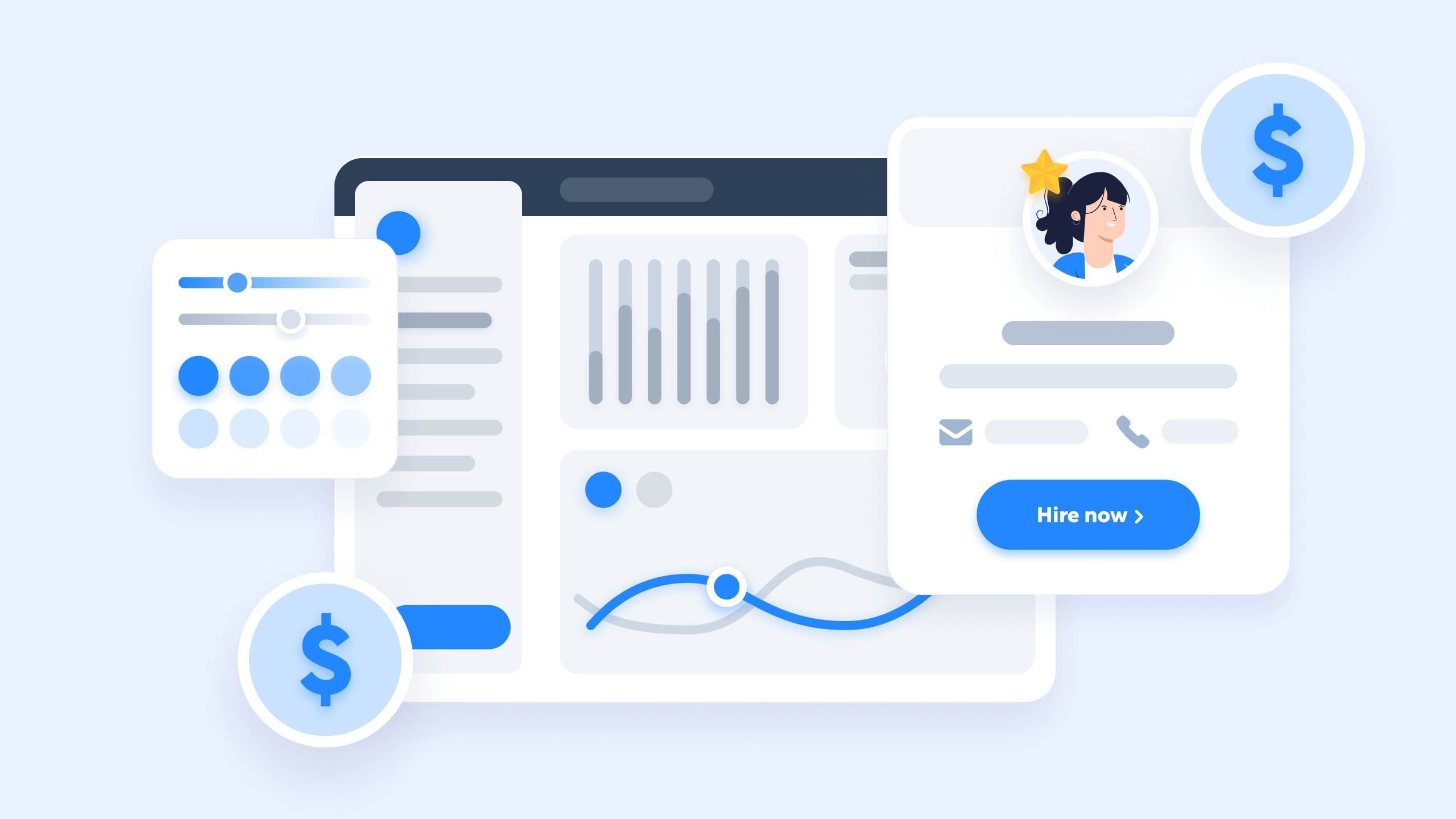 How much does it cost to hire a UI/UX designer