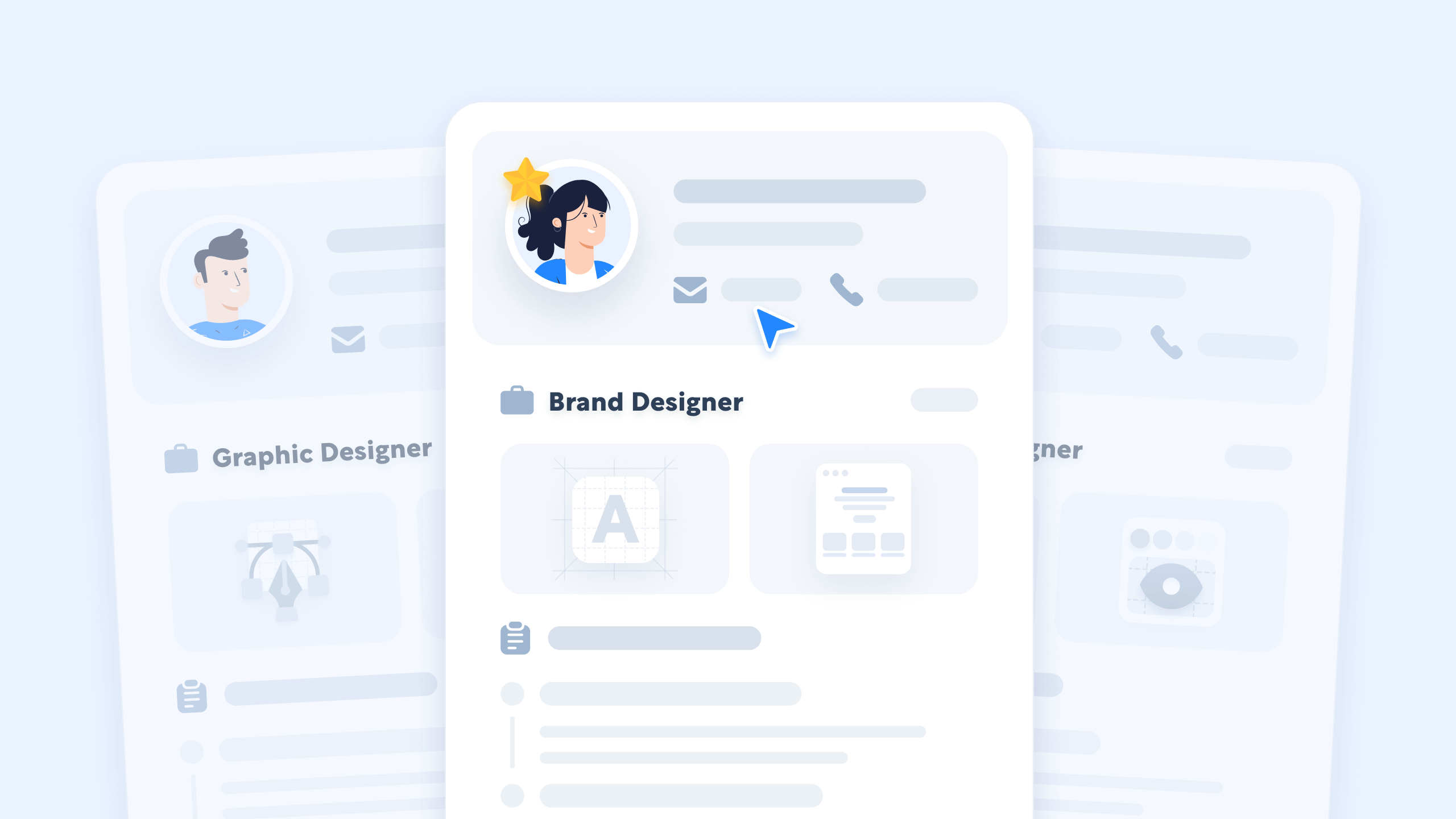 How to review a graphic designer application
