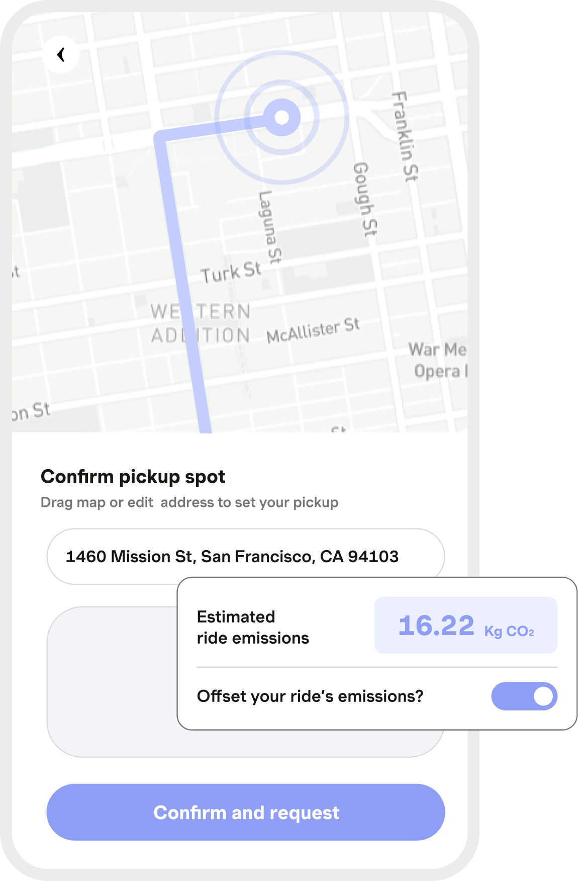 Patch product screen