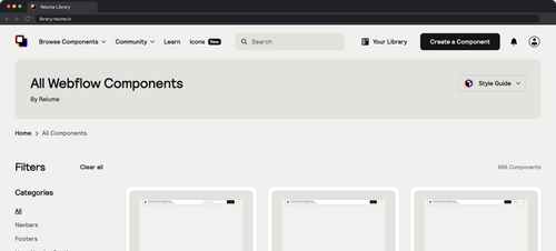 Relume Library Lite