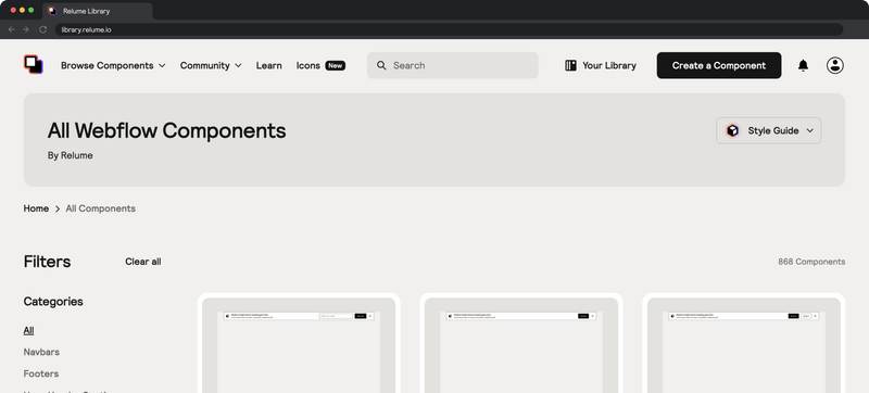 Relume Library Lite