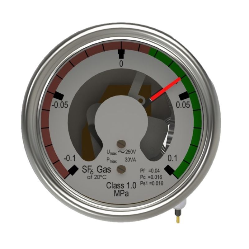 Sf6 Monitor SF6 Gas Density Monitor DN63 Type GDM
