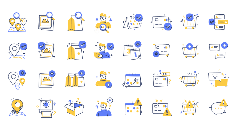 UI & UX Illustrations Starter Kit | DrawKit