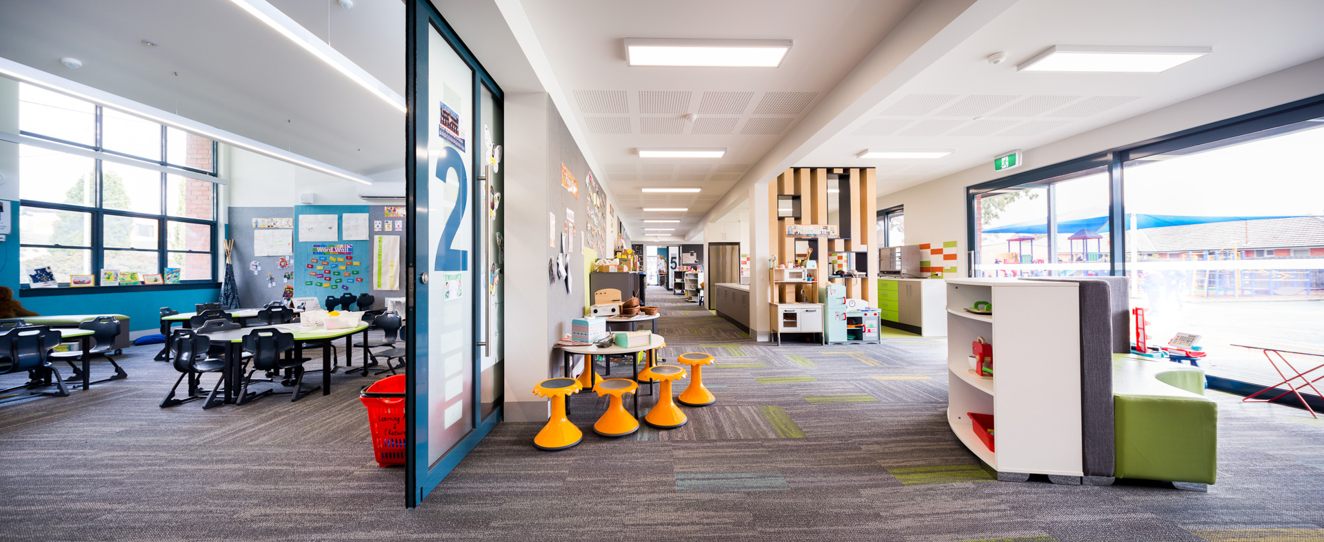 St Mark's Primary School Fawkner designed by Crosier Scott Architects
