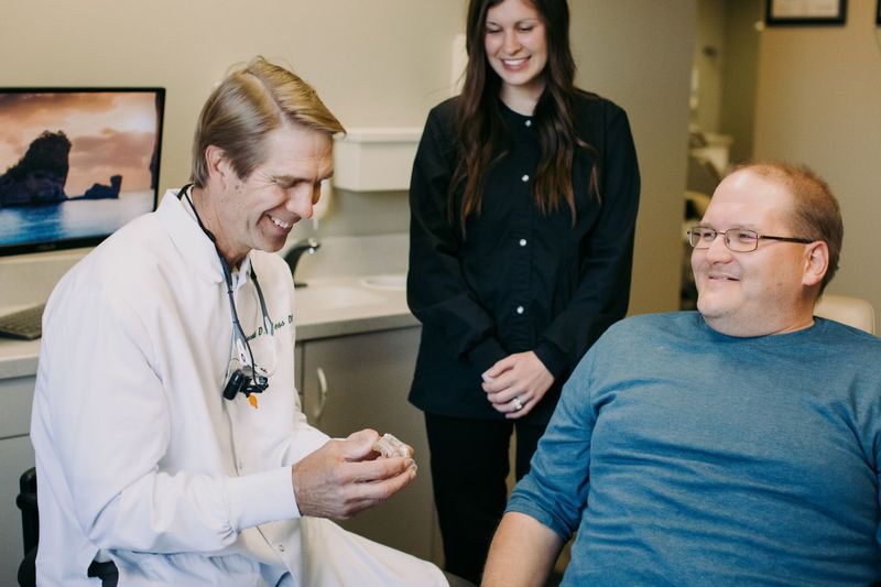 Dr. Charles Toews and Dr. Ness in Dassel, MN