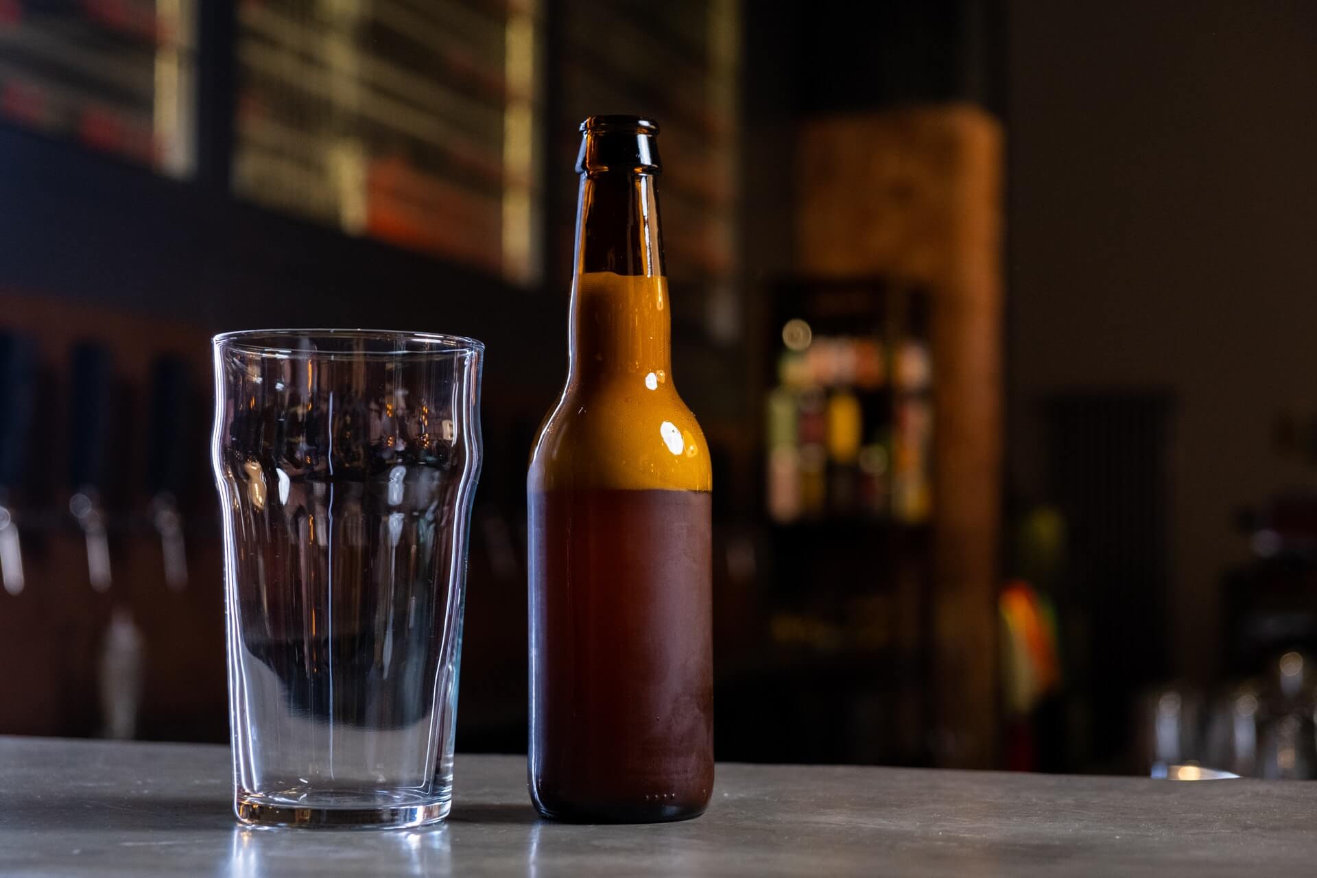 Dark lager beer | Restaurant Webflow template