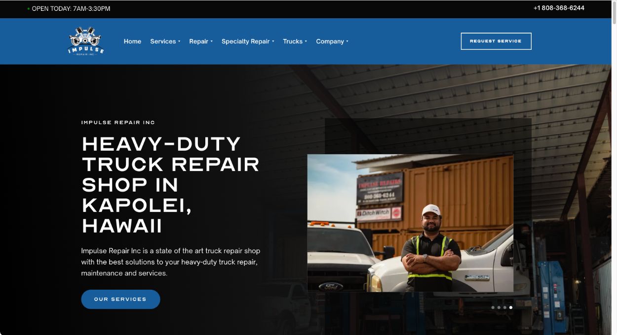 Truck Repair Shop in Kapolei, Hawaii Impulse Repairs