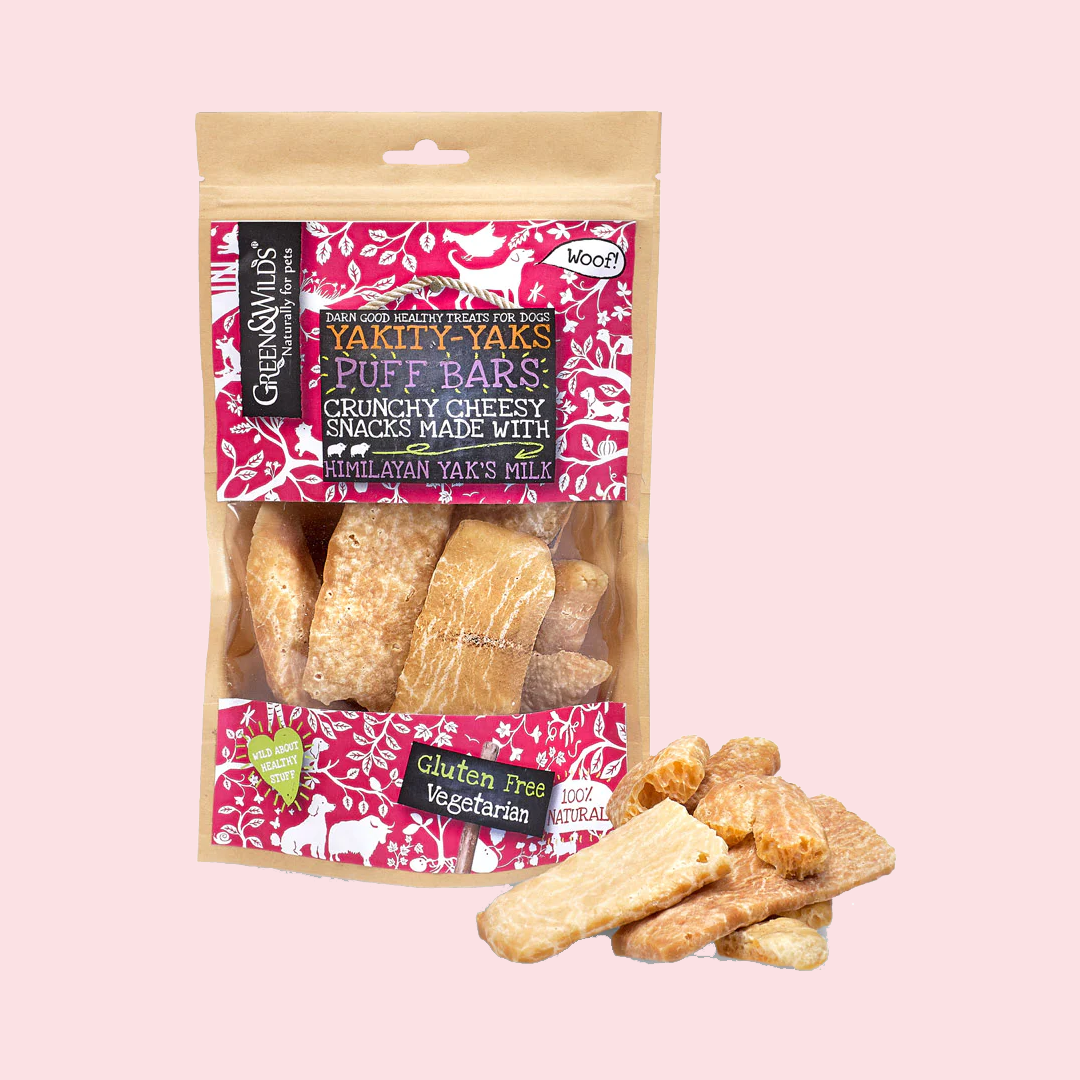 75g Yakity Yak Puff Bars Penny & Co Dog Essentials