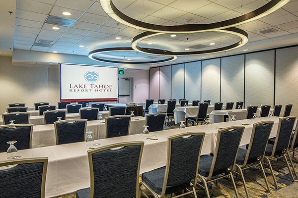 Ballroom at Lake Tahoe Resort Hotel in California