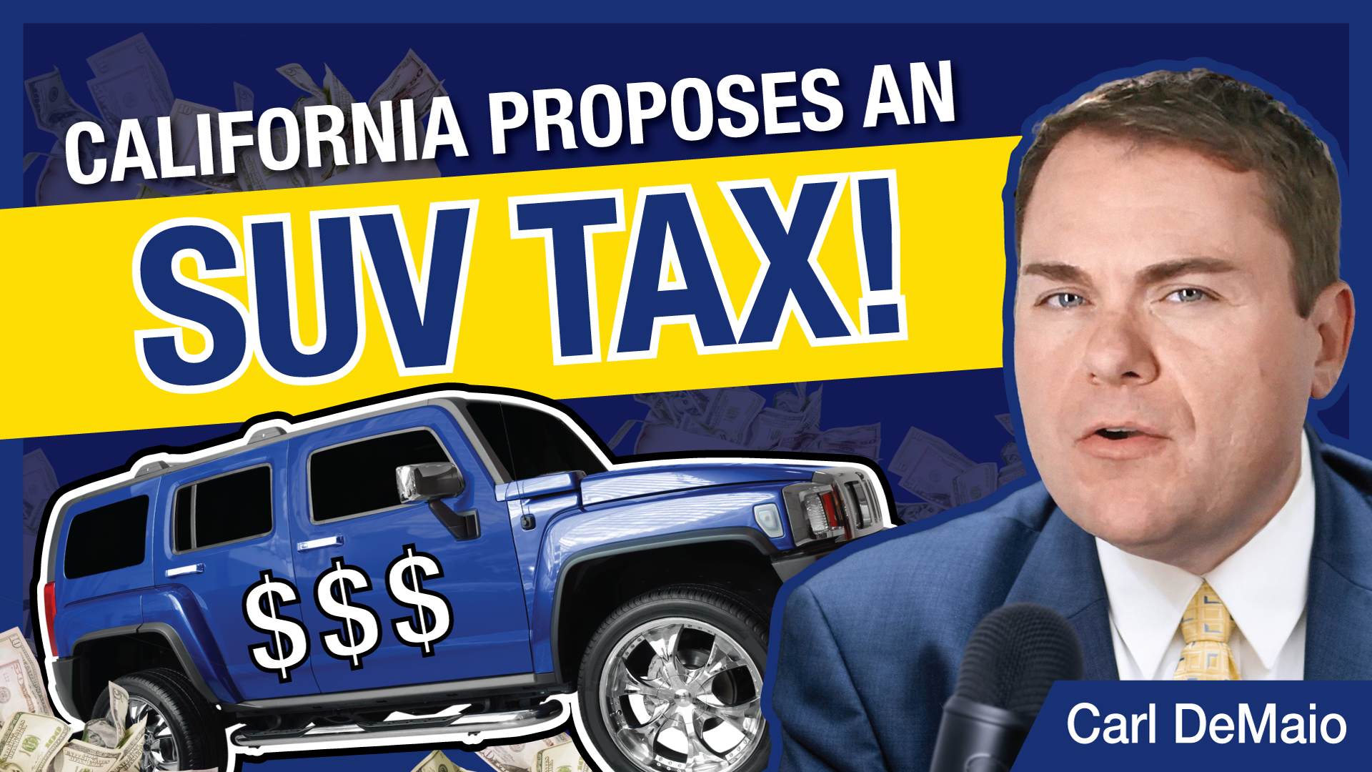 Video • California is Proposing an SUV TAX!