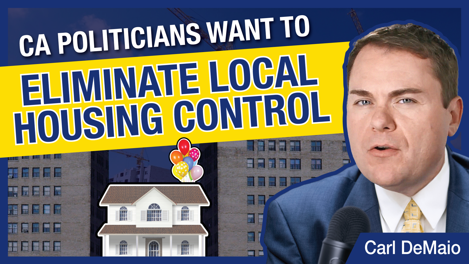 Video • CA Politicians Want to Eliminate Local Control on Housing