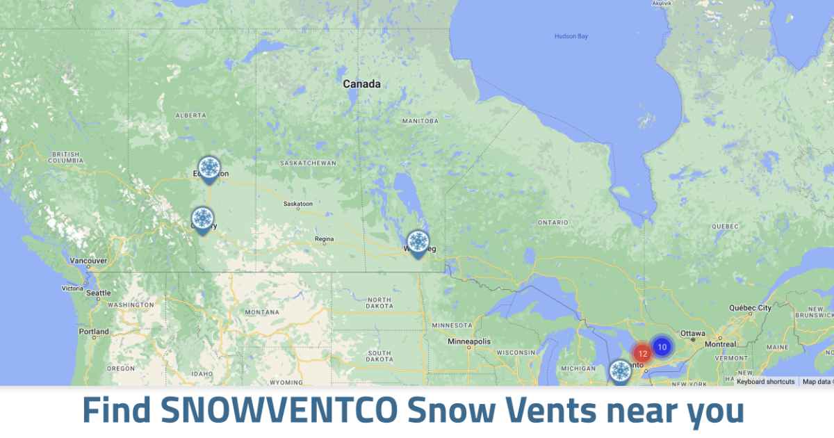 Distributors SNOWVENTCO Snow Proof Roof Vents