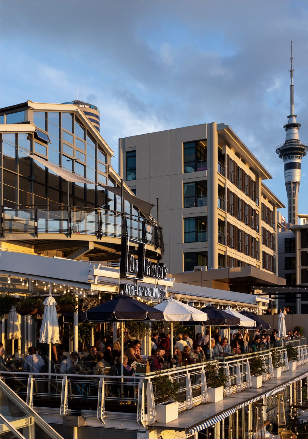 Dr Rudi's Rooftop Brewing Co. | Eat & Drink | Viaduct Harbour