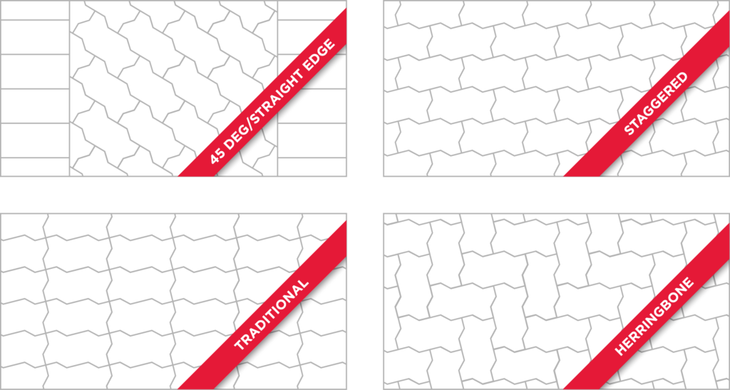 80mm Interlock Pavers N1 Paving