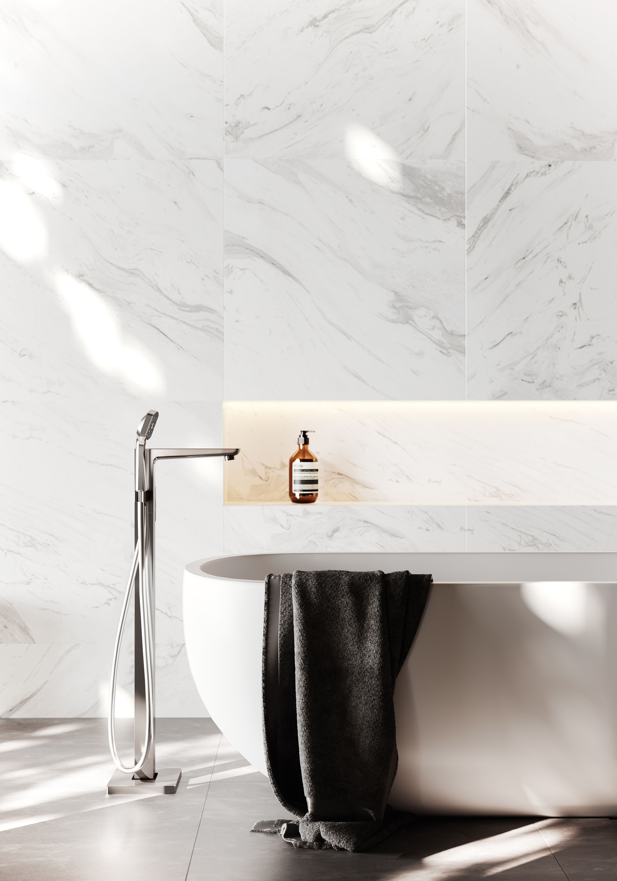 Methven Product Visualisations of Designer Tapware