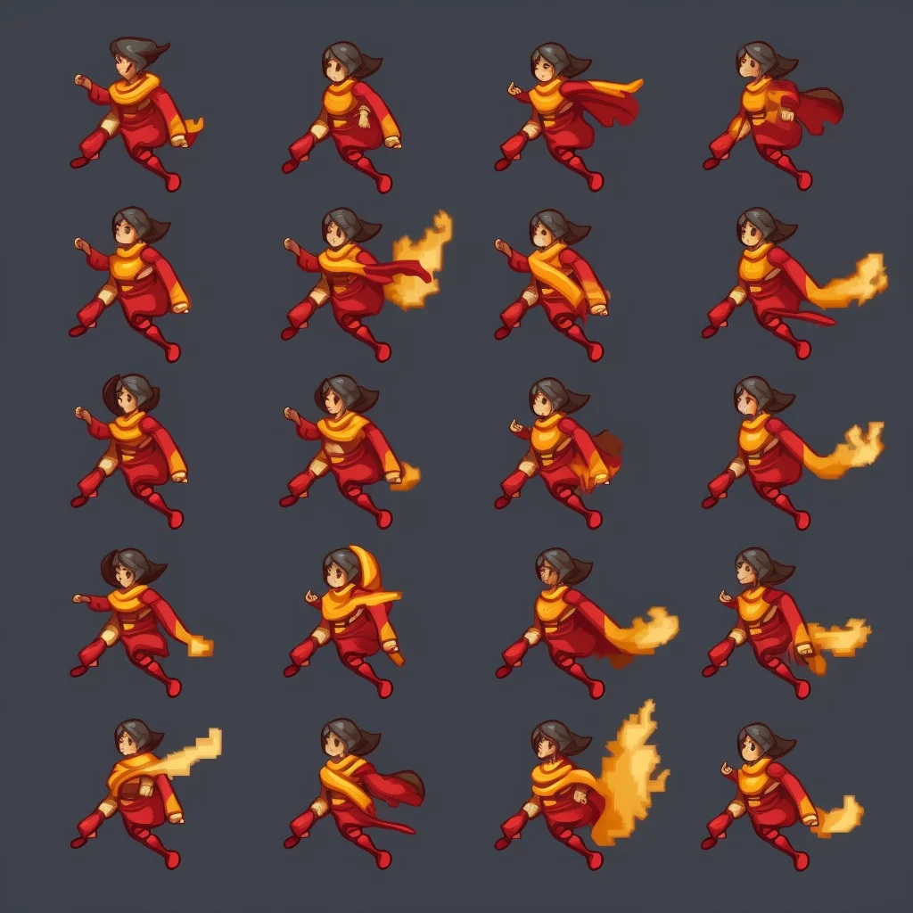 Online Animated Sprites Maker Rosebud AI