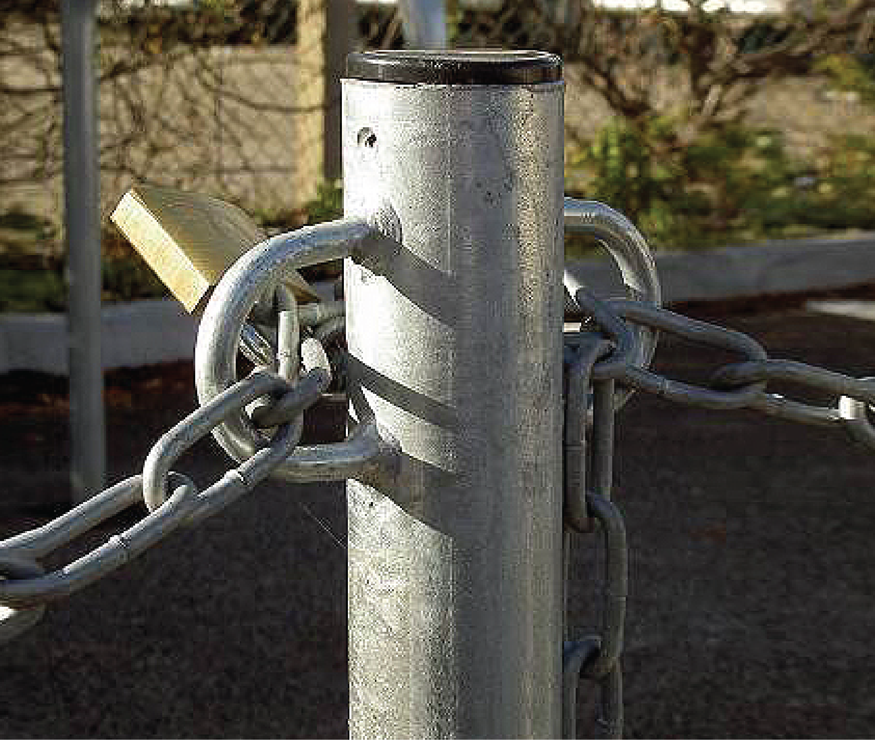 Bespoke Pole & Chain Barriers Bollard Stoppers