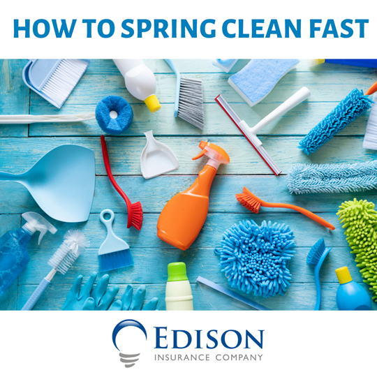 How to Spring Clean Fast