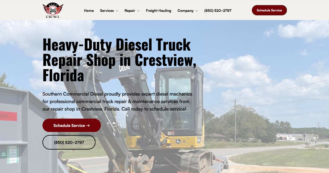 Truck Repair Shop in Crestview, FL SoCo Diesel