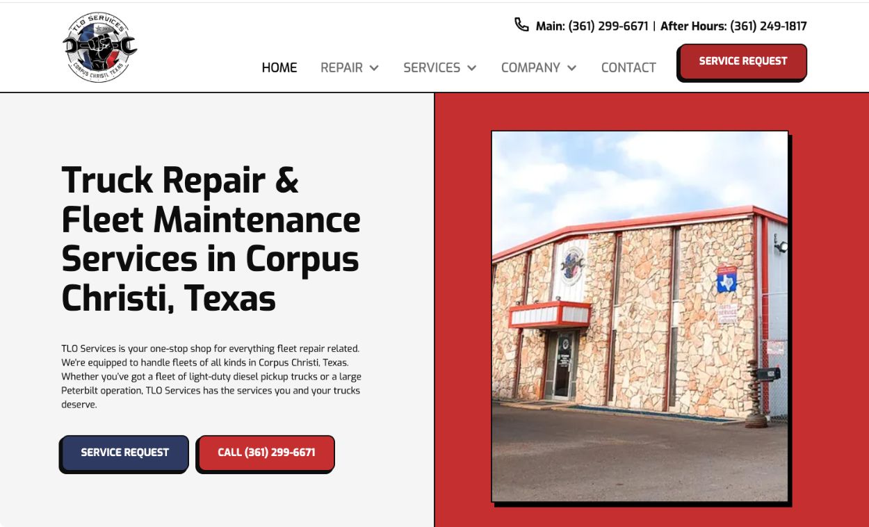 Truck Repair in Corpus Christi, TX TLO Services