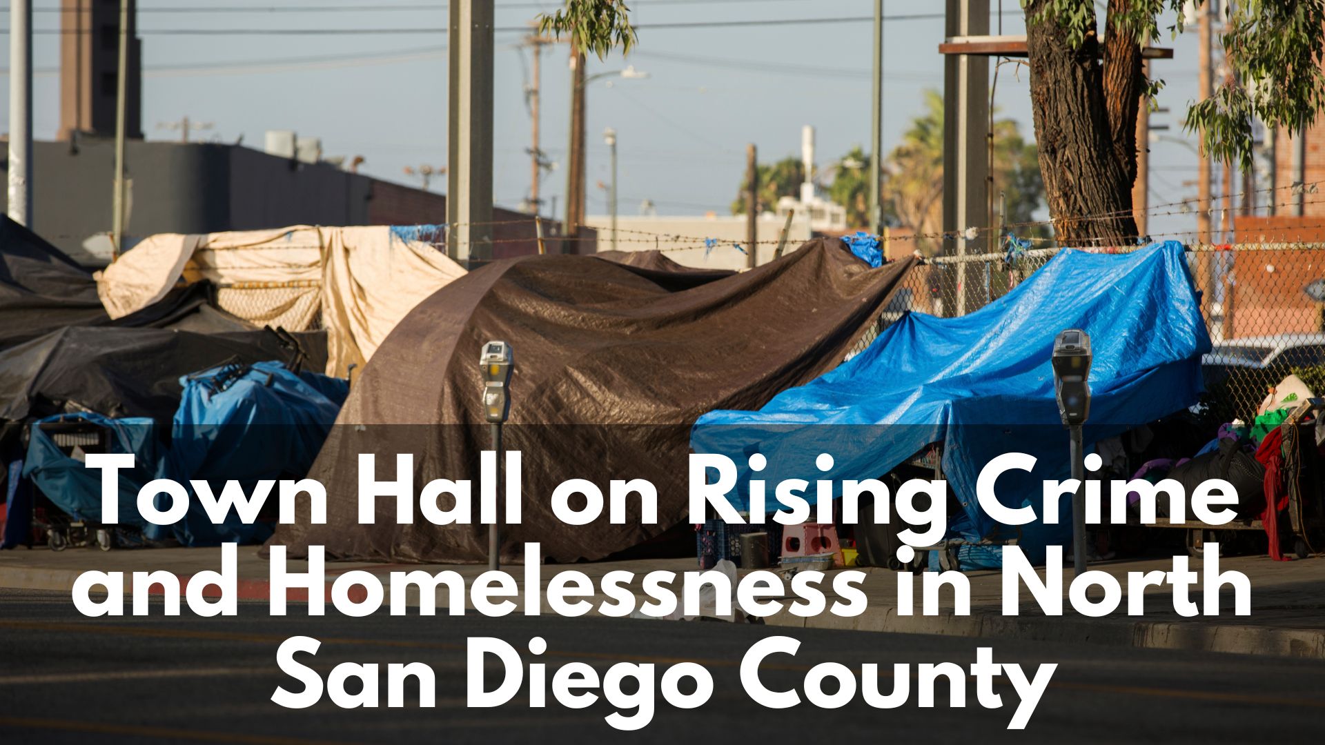 Town Hall on Rising Crime and Homelessness in North San Diego County