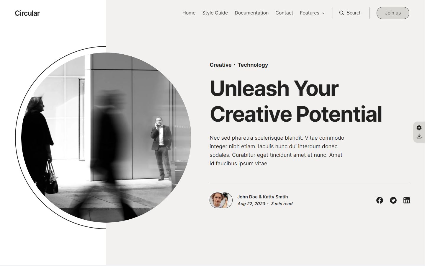 Circular Documentation