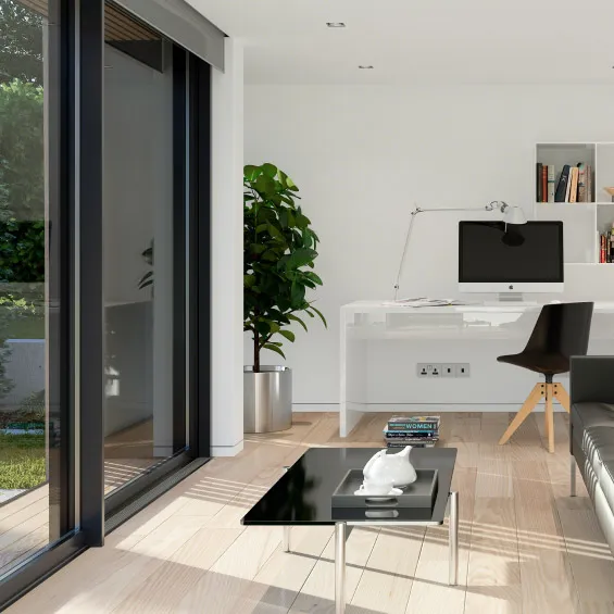 glide pod interior living area