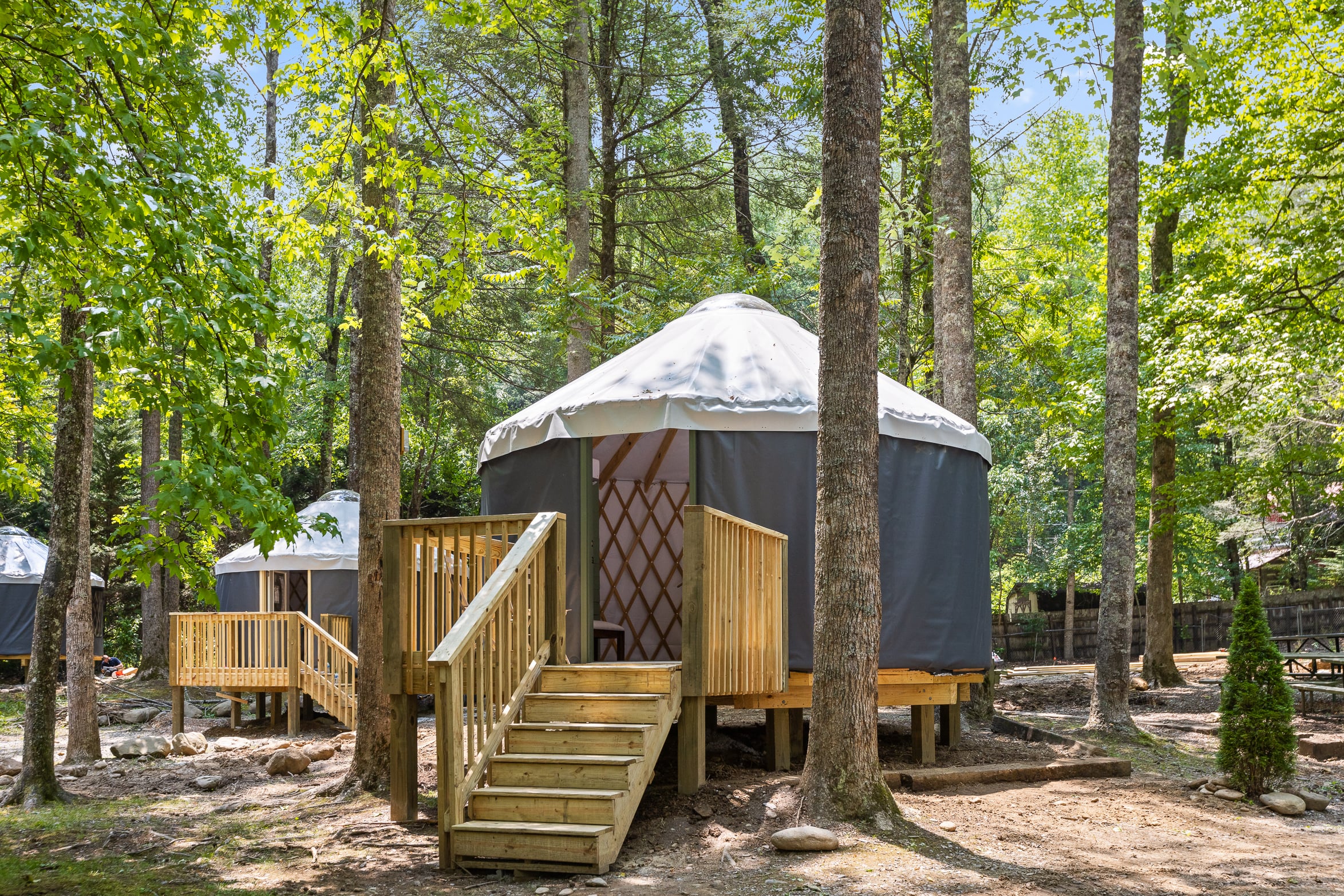 Glamping Resort Yurts Smoky Mountains