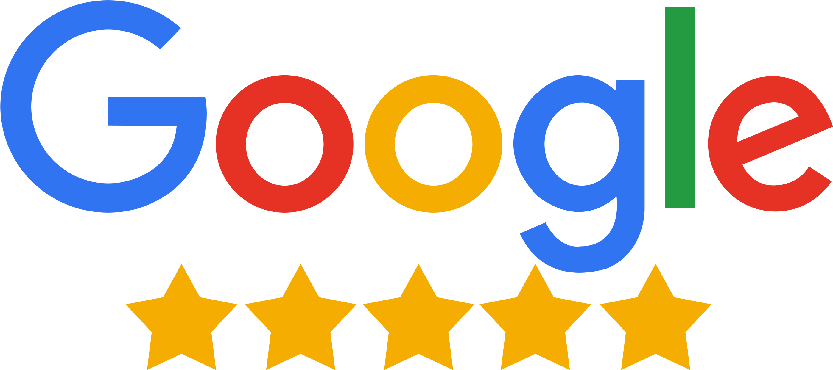 Google 5 star logo