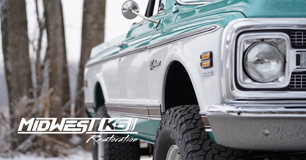 Chevy K5 Blazer Restoration Midwest K5 Restoration