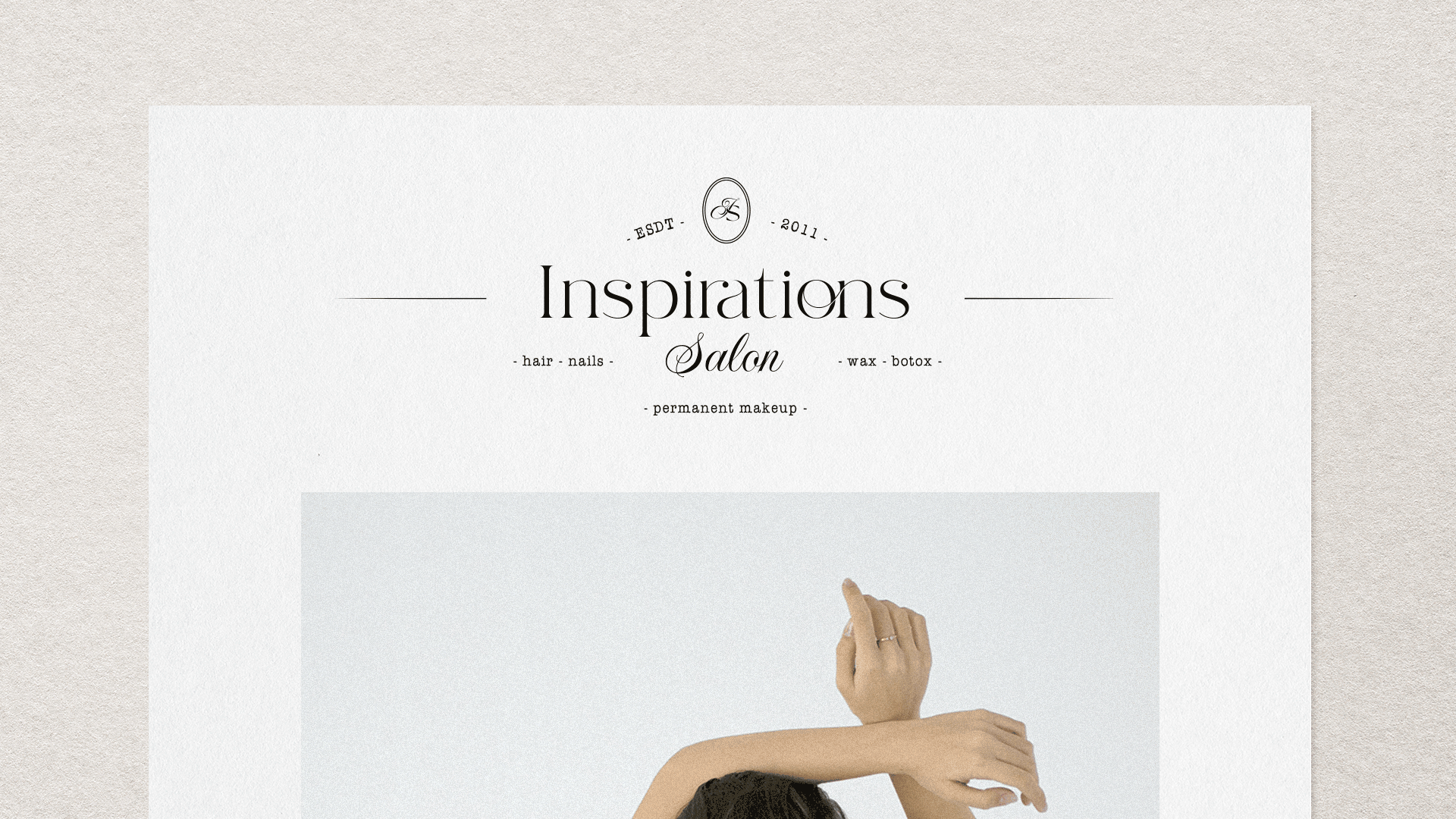 Adrienn White Inspirations Salon Beauty Salon Branding Web Design adrienn-white-inspirations-salon-beauty-salon-branding-web-design