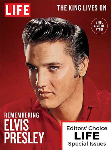 Remembering Elvis Presley magazine cover.