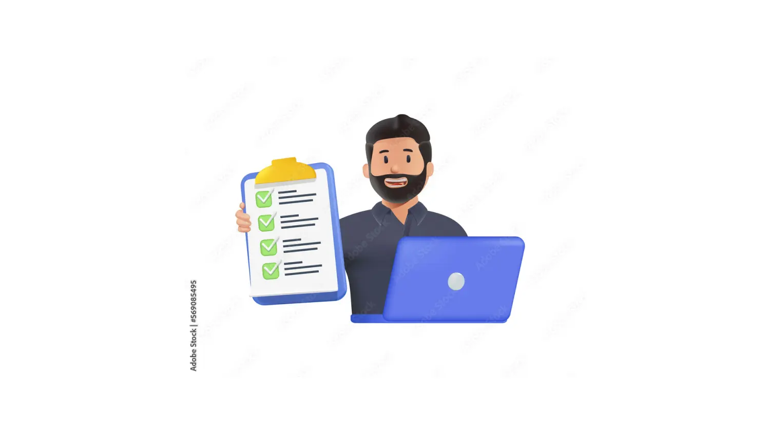 Job description animation