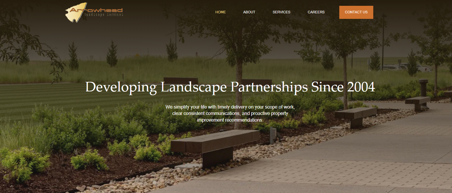 Arrowhead Landscape Services Expert Landscape, Irrigation, Snow