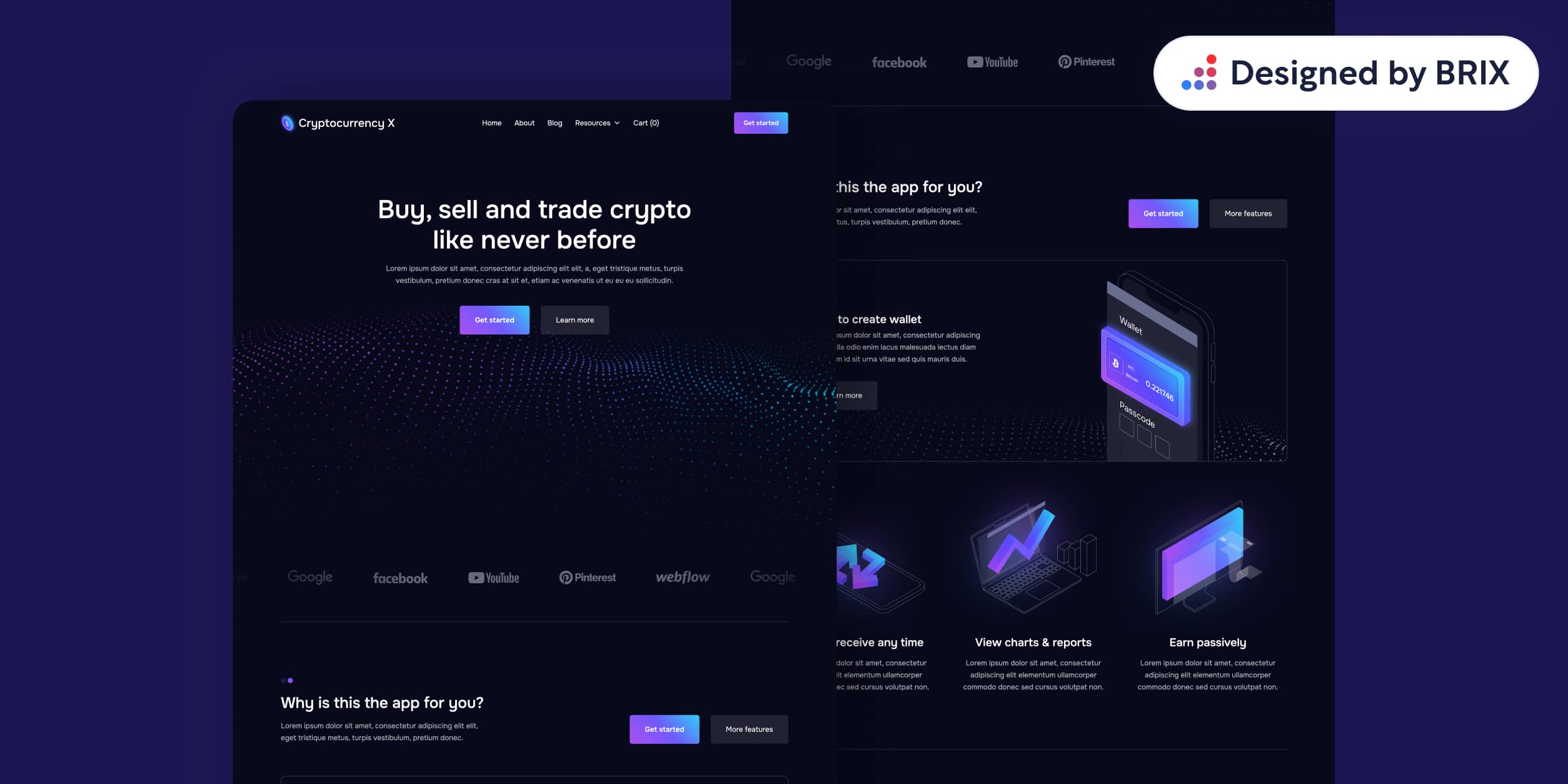 10 Crypto Website Designs for Inspiration in 2023 | BRIX Agency