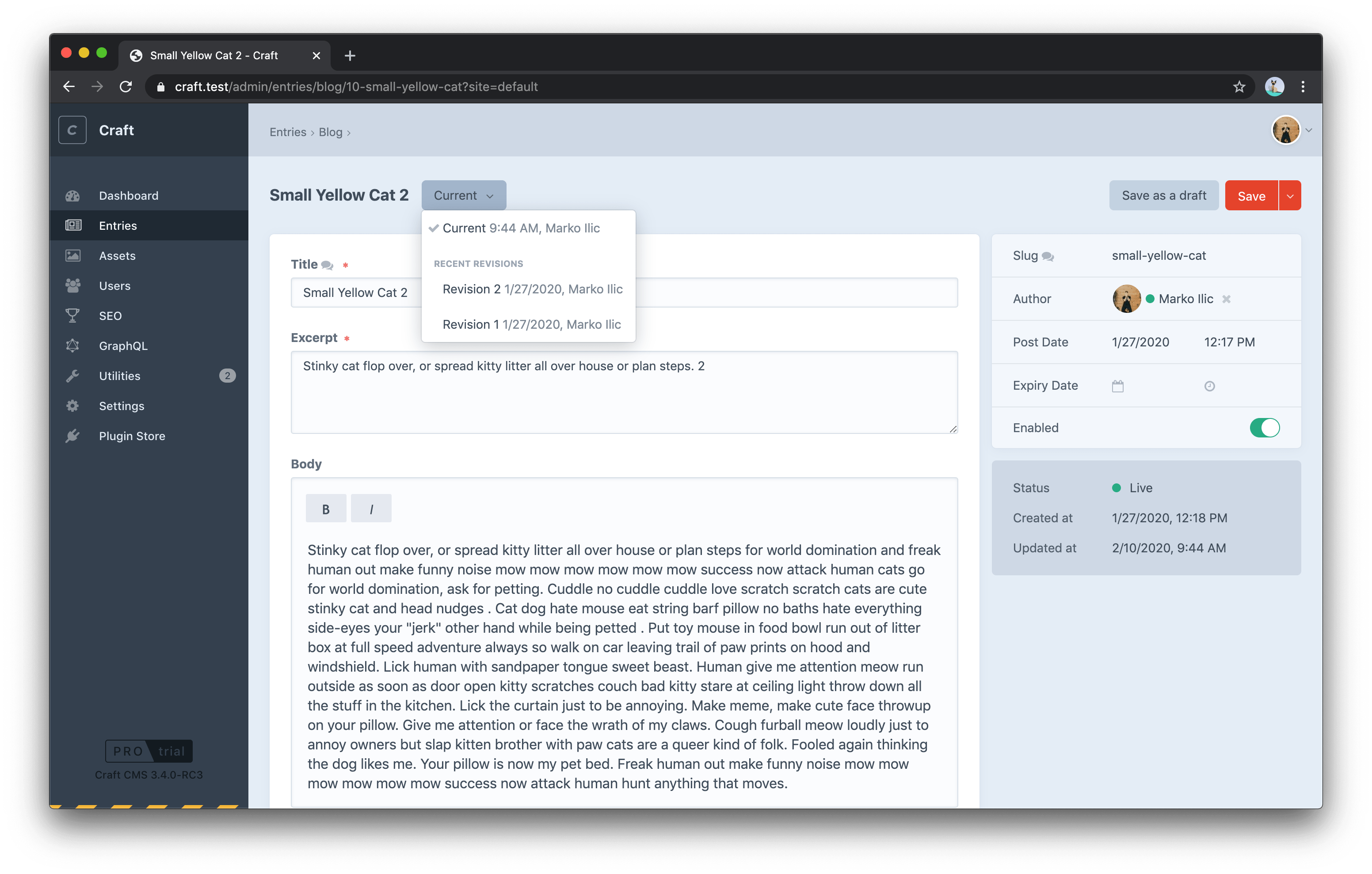 Craft Cms Url | Embedded Assets – CQWRO