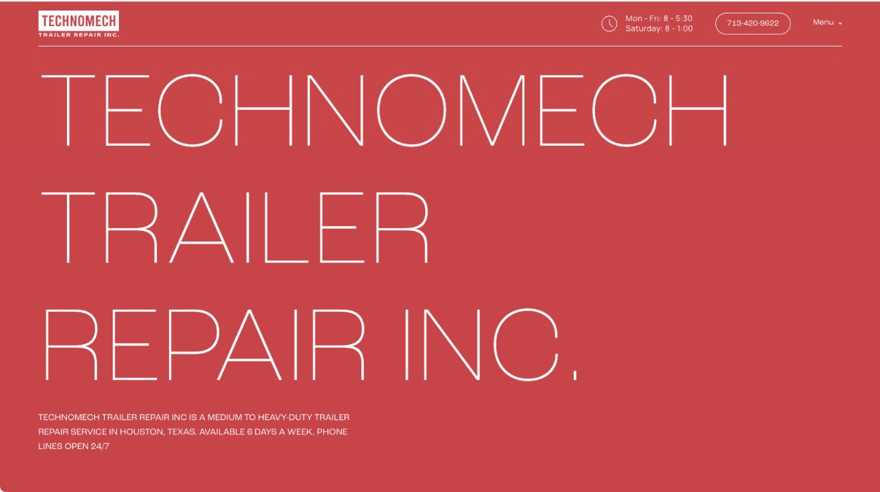 Trailer Repair Shop in Houston, TX Technomech