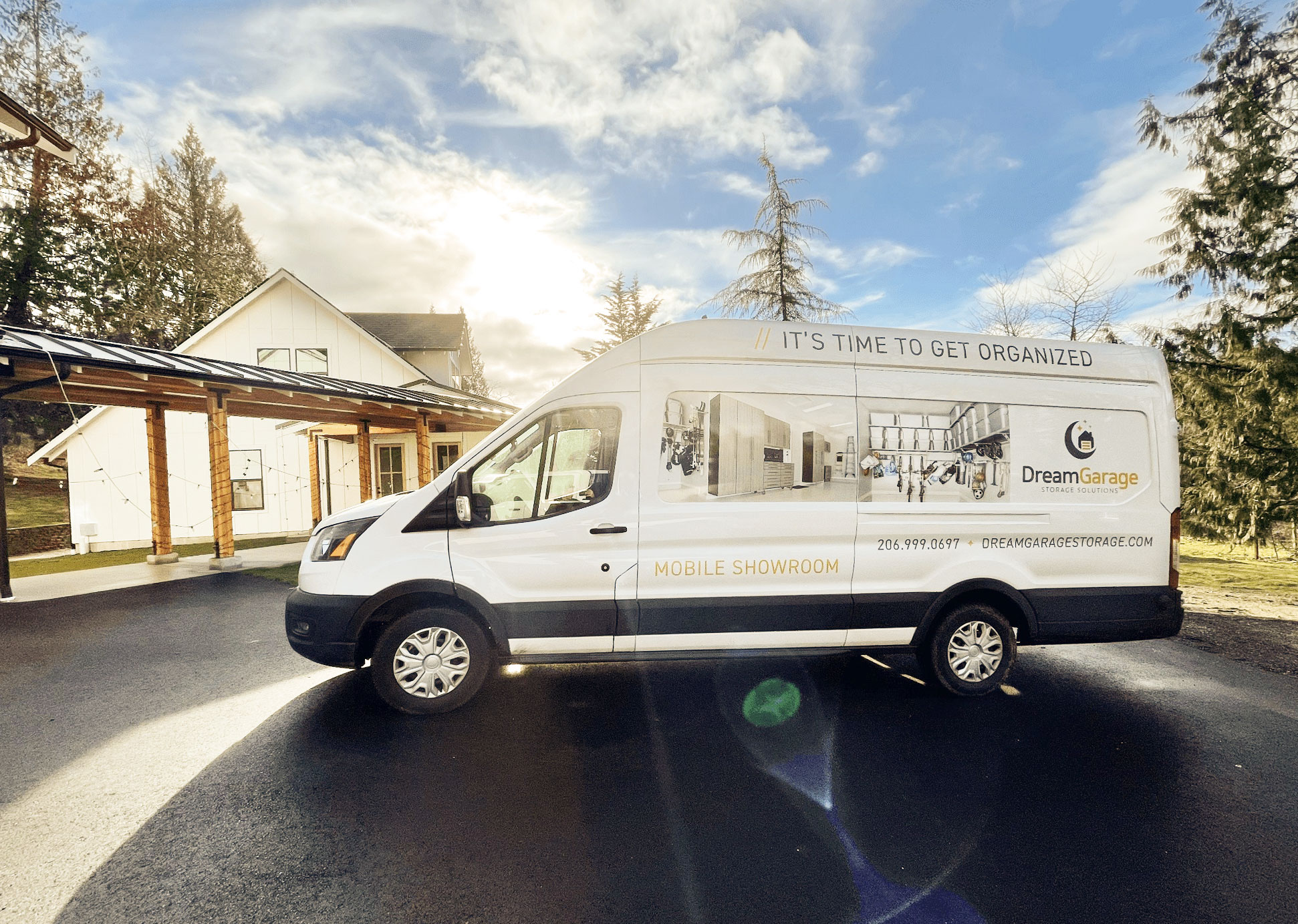 Mobile Showroom Seattle, WA Dream Garage Storage Solutions