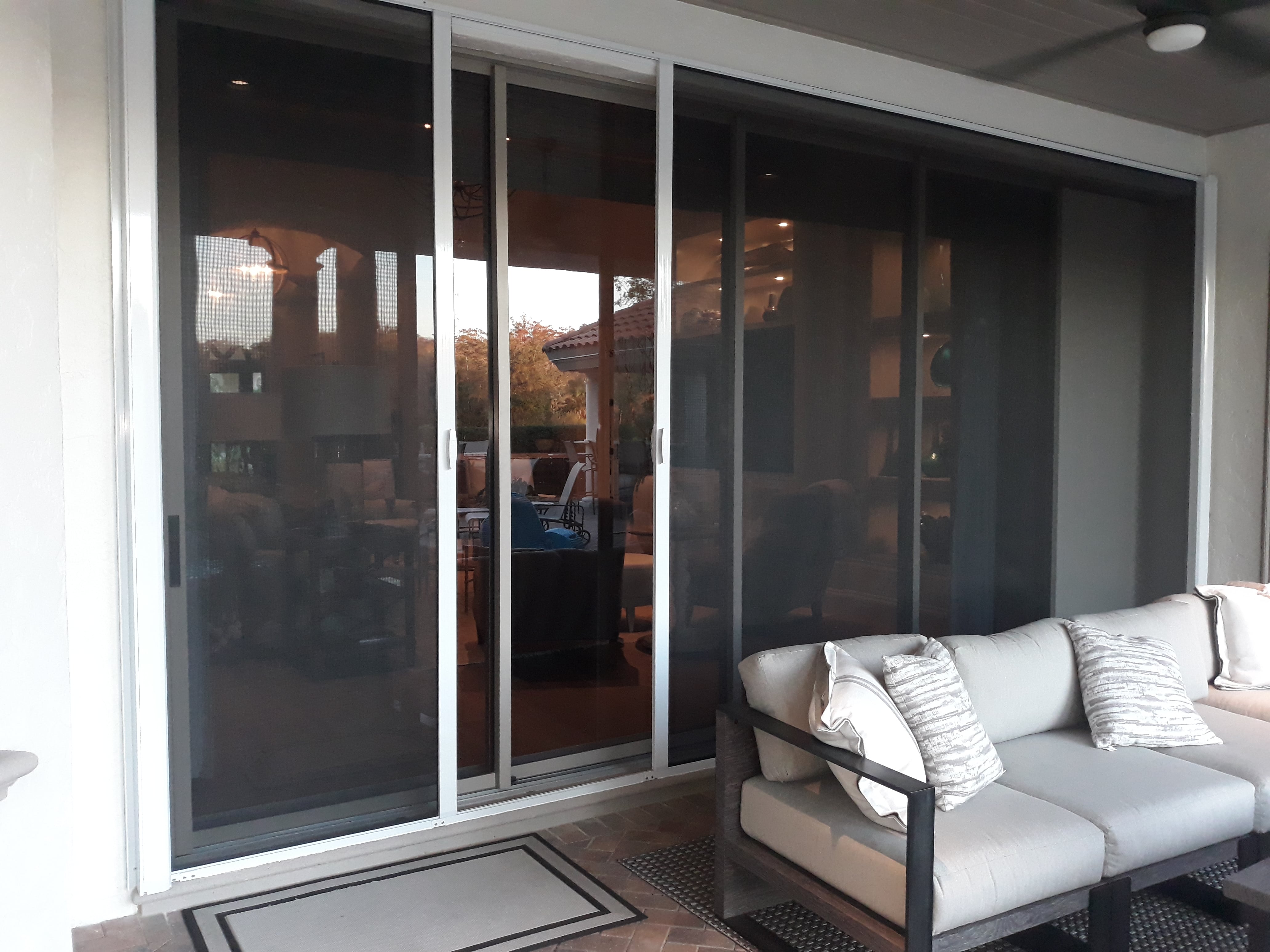 Retractable Screen Door by Mirage Screen Systems Rydan Retractable