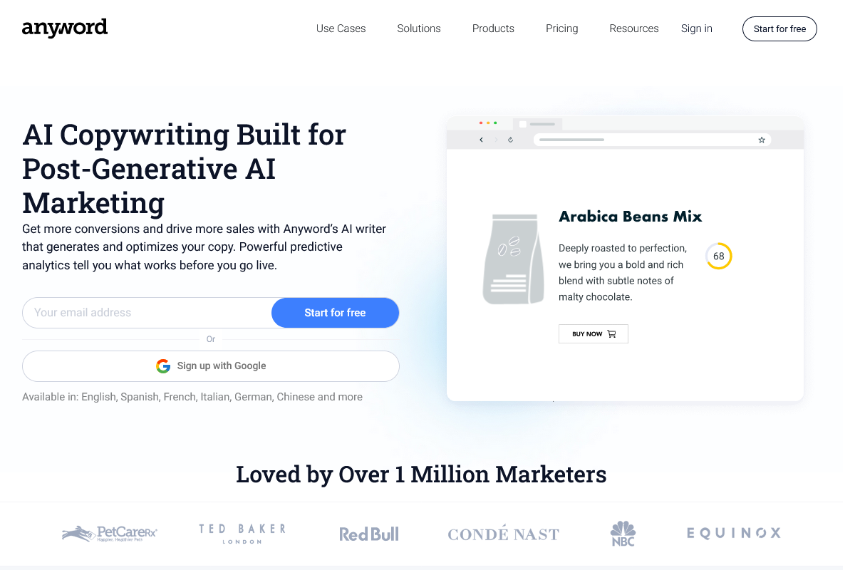 AI Tool | Anyword
