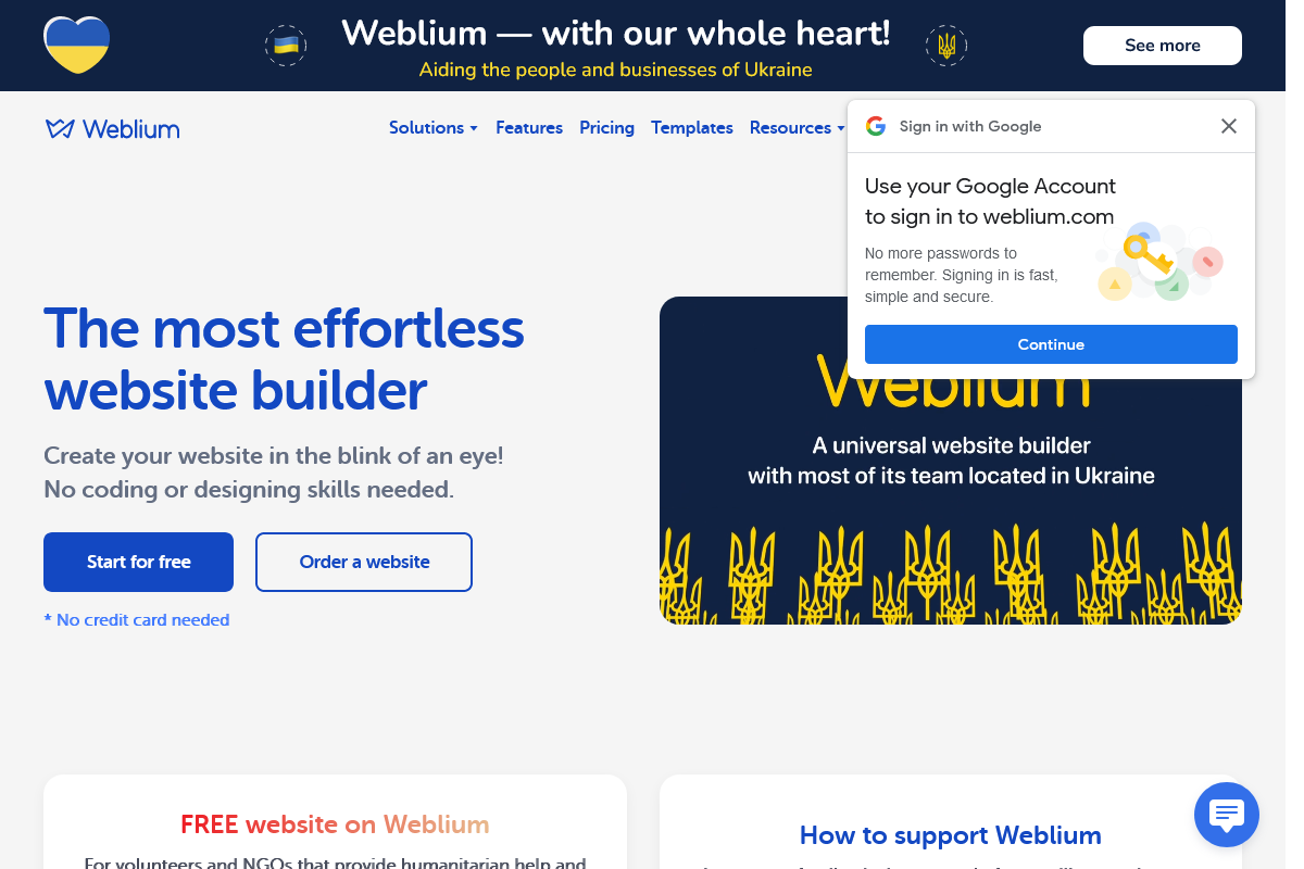 AI Tool | Weblium