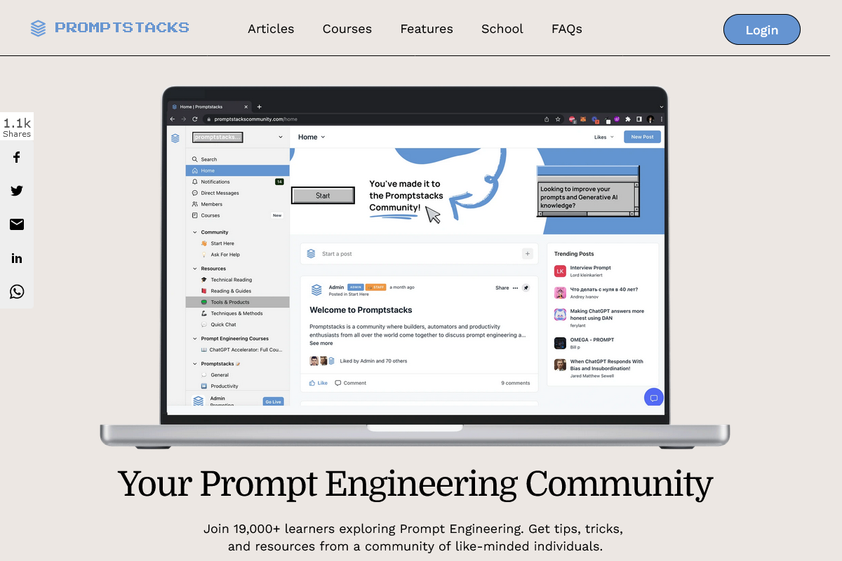 List of AI Prompts Tools